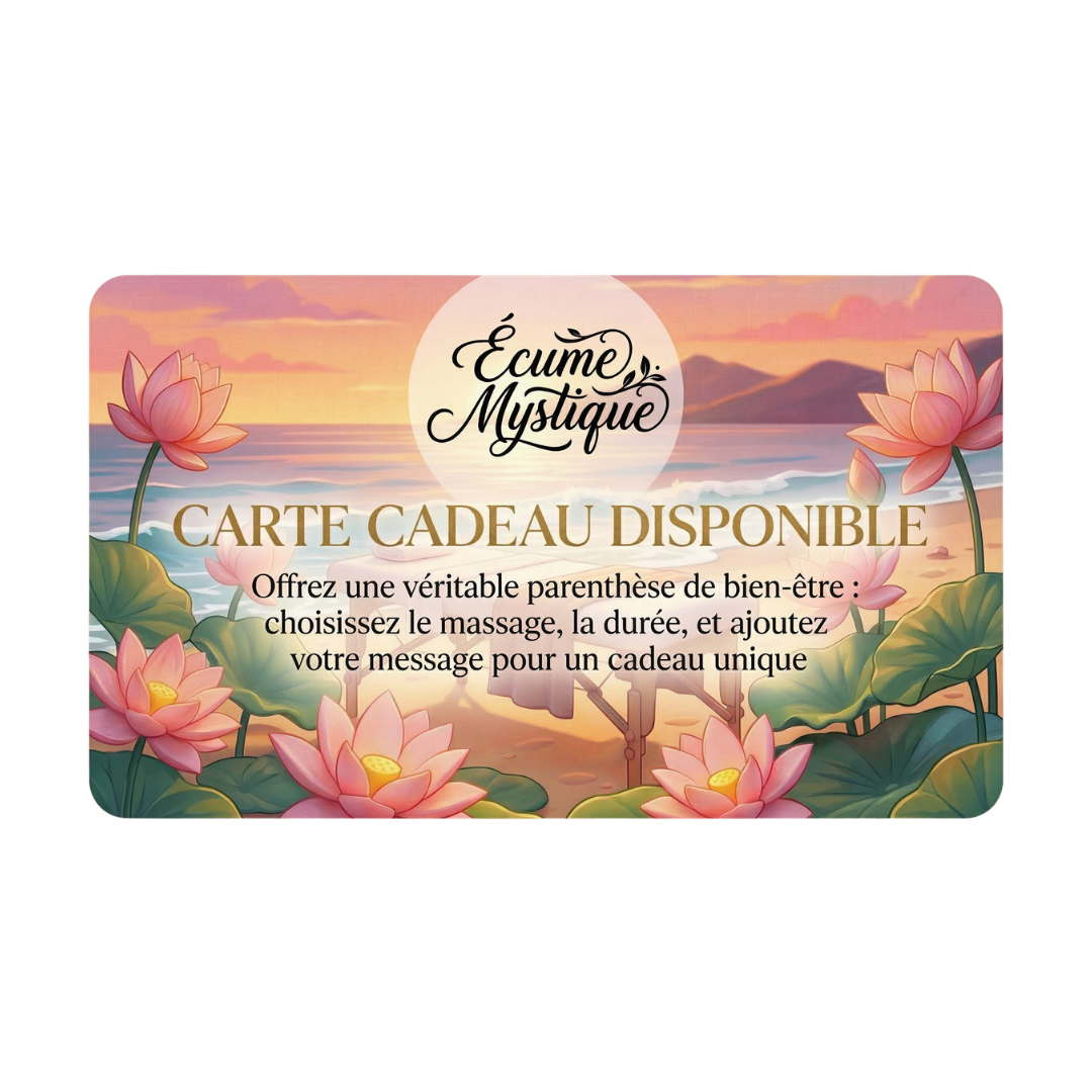 Carte cadeau Écume Mystique